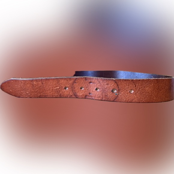 GAP Rhinestone Oval Belt with Leather Strap early 2000’s - Picture 4 of 10